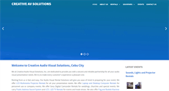 Desktop Screenshot of creativesolutionsphilippines.com